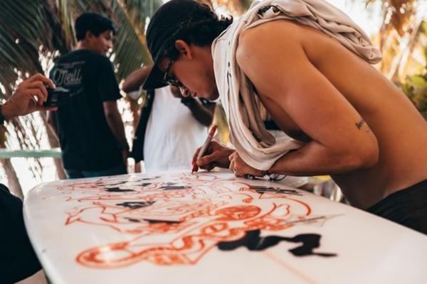LAMOLISHA, artista chileno