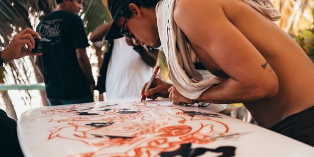LAMOLISHA, artista chileno