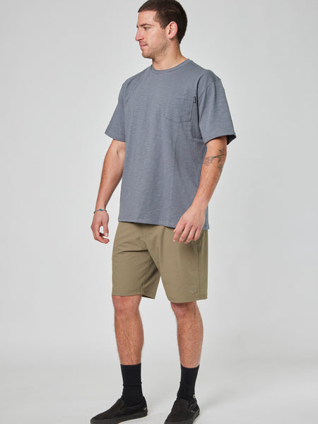 Short Verde Híbrido Hombre