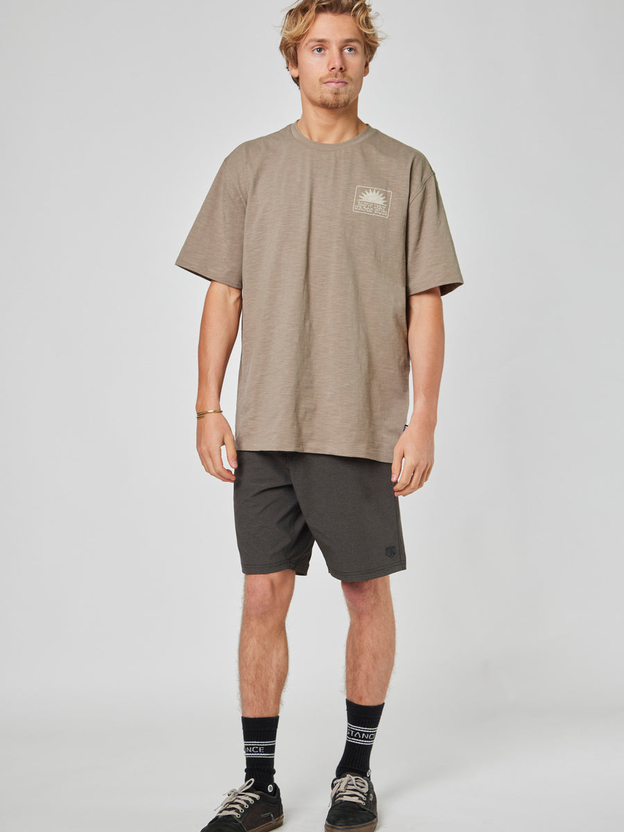 Short Gris Híbrido Hombre