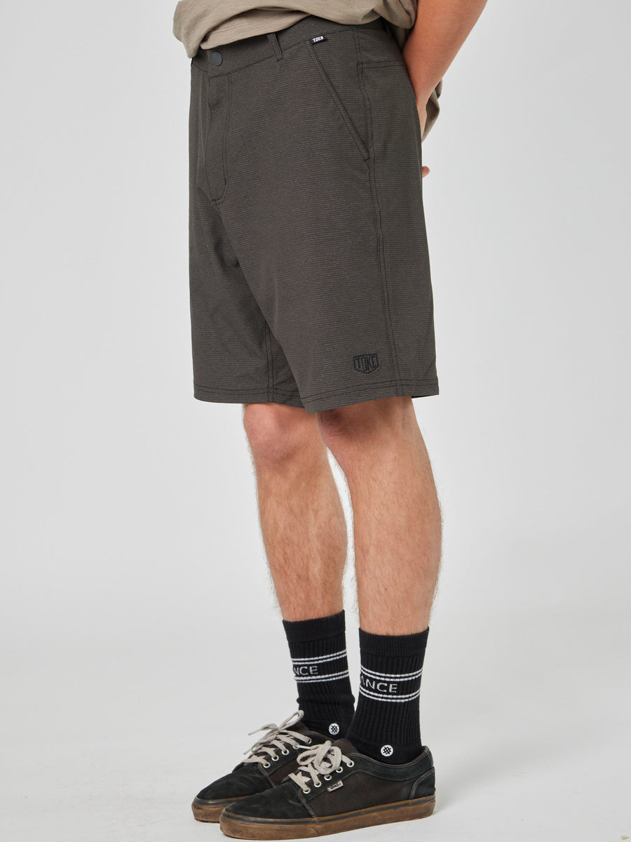 Short Gris Híbrido Hombre