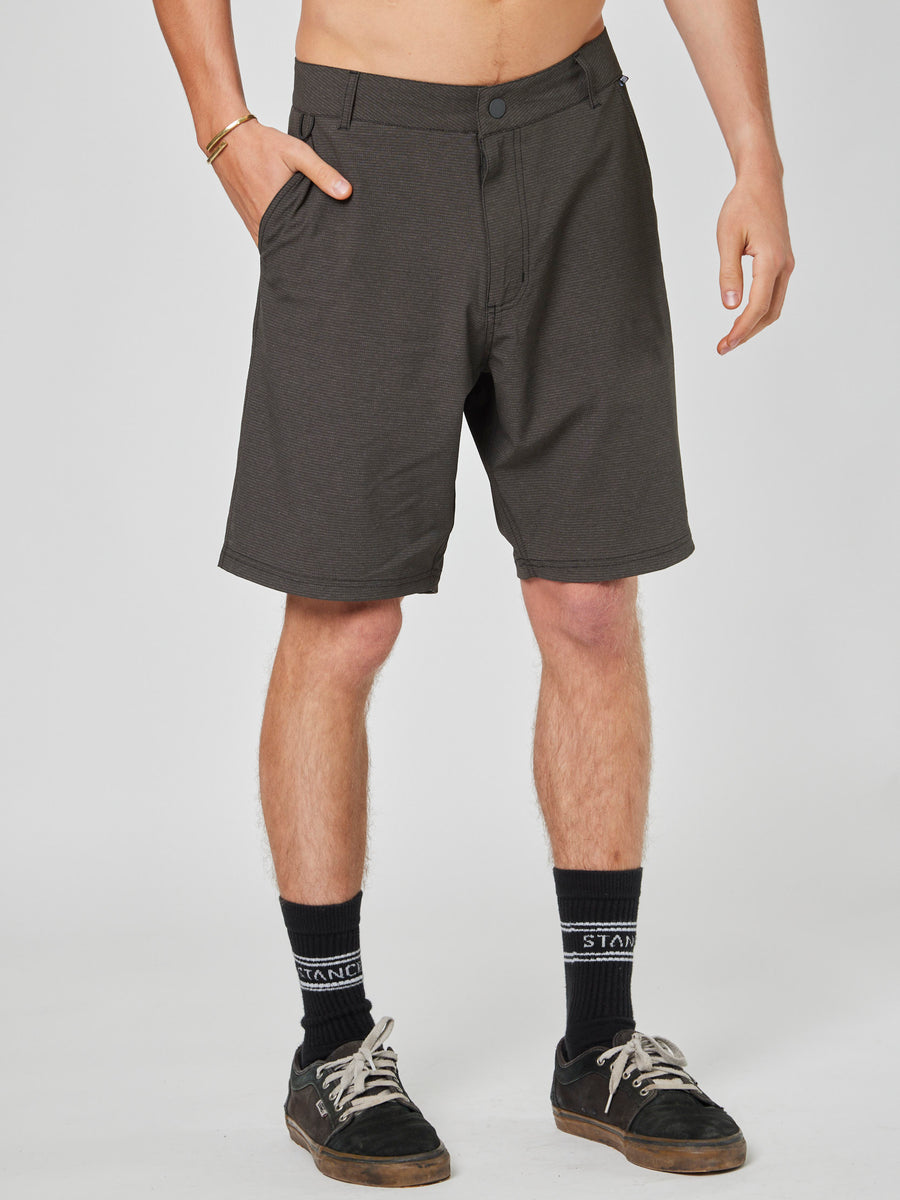 Short Gris Híbrido Hombre