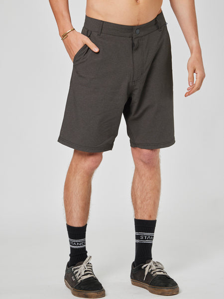 Short Gris Híbrido Hombre