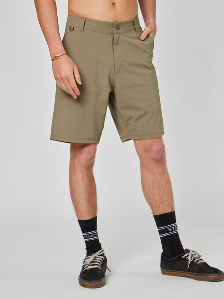 Short Verde Híbrido Hombre