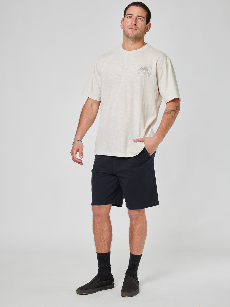 Short Azul Hombre Solid