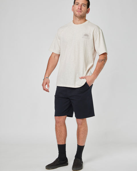 Short Azul Hombre Solid