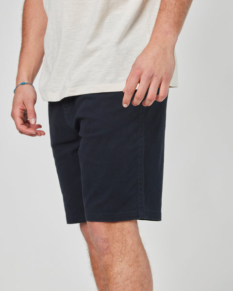 Short Azul Hombre Solid
