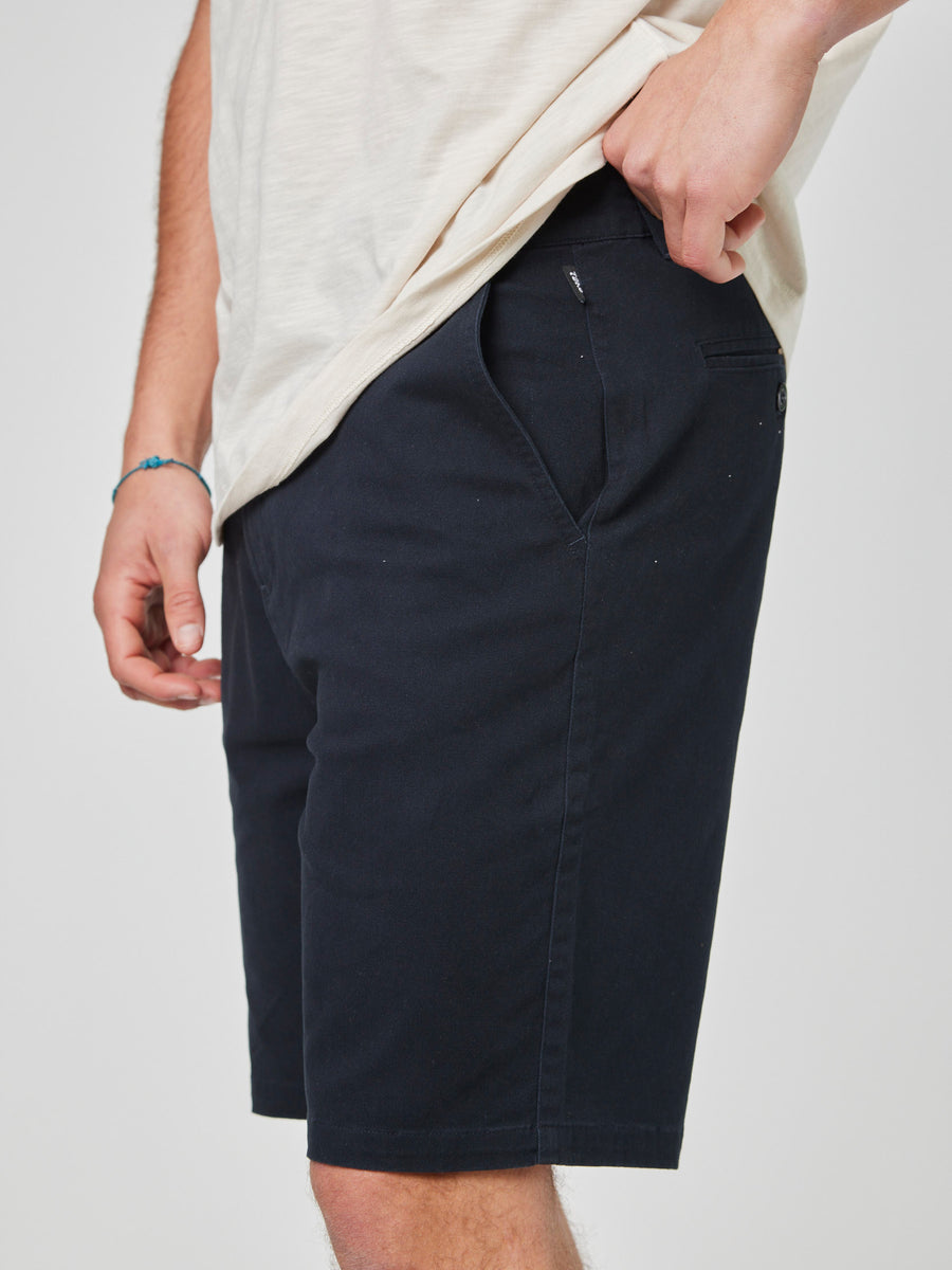 Short Azul Hombre Solid