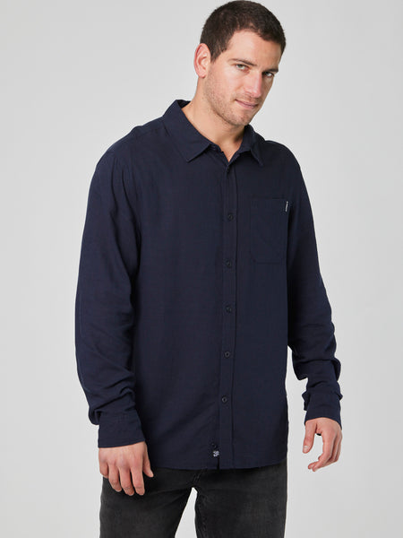 Camisa Azul Hombre Clutch