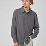 Camisa Gris Hombre Clutch