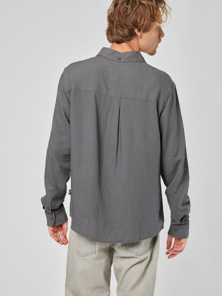 Camisa Gris Hombre Clutch