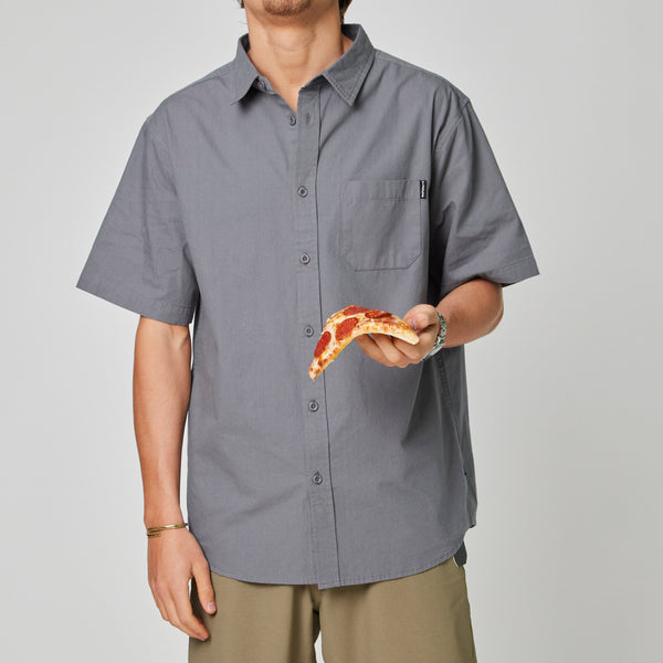 Camisa Gris Hombre Solid