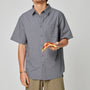 Camisa Gris Hombre Solid