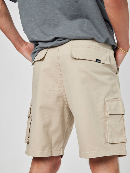 Short Beige Cargo Hombre