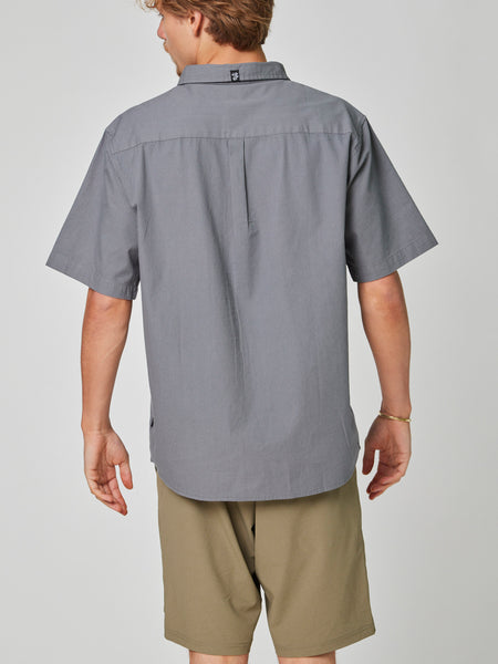 Camisa Gris Hombre Solid