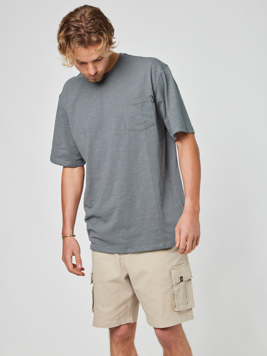 Short Beige Cargo Hombre
