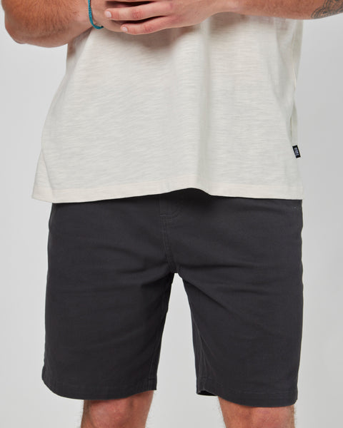 Short Negro Hombre Solid