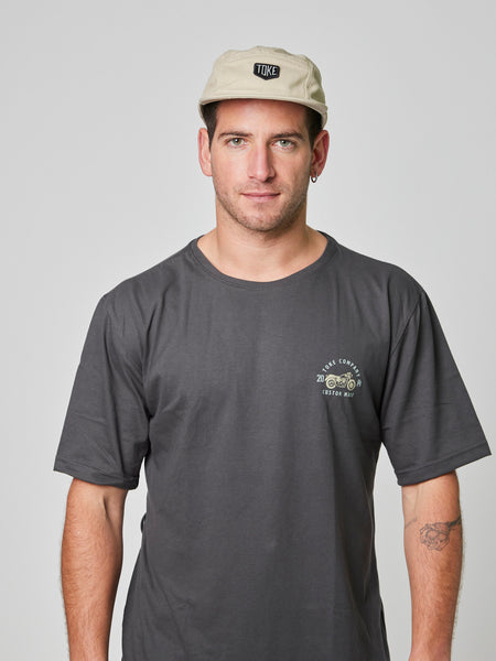 Jockey Beige Five Panel Toke