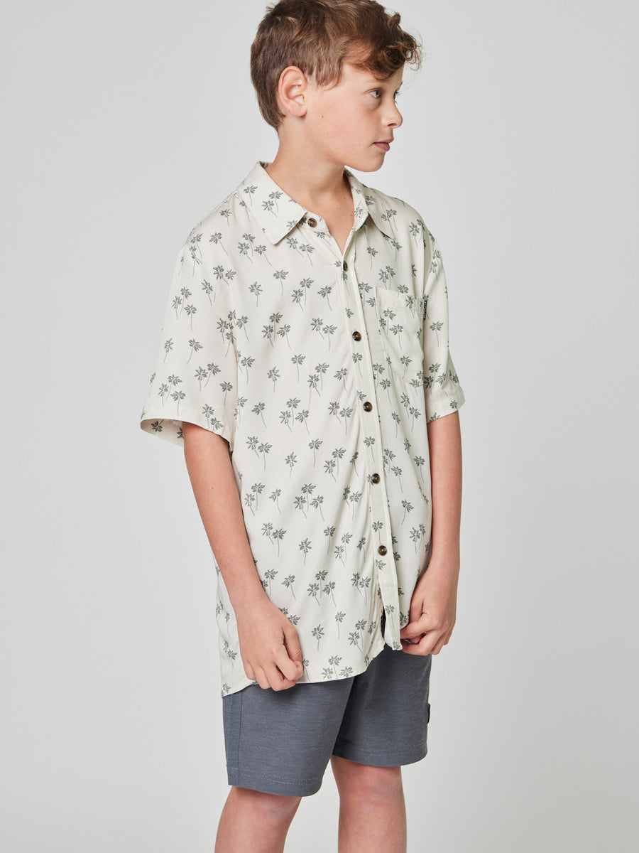 Camisa de Niño Palm Beige