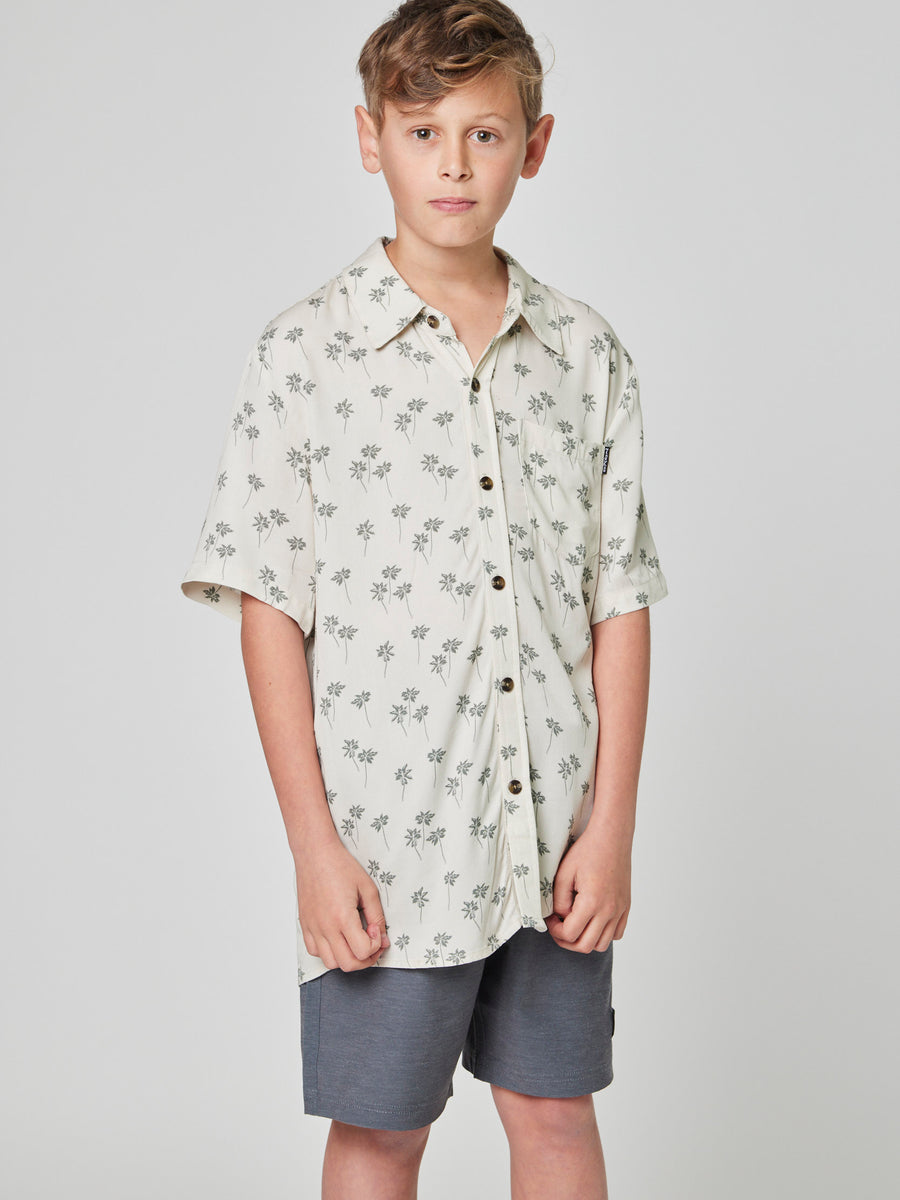 Camisa de Niño Palm Beige