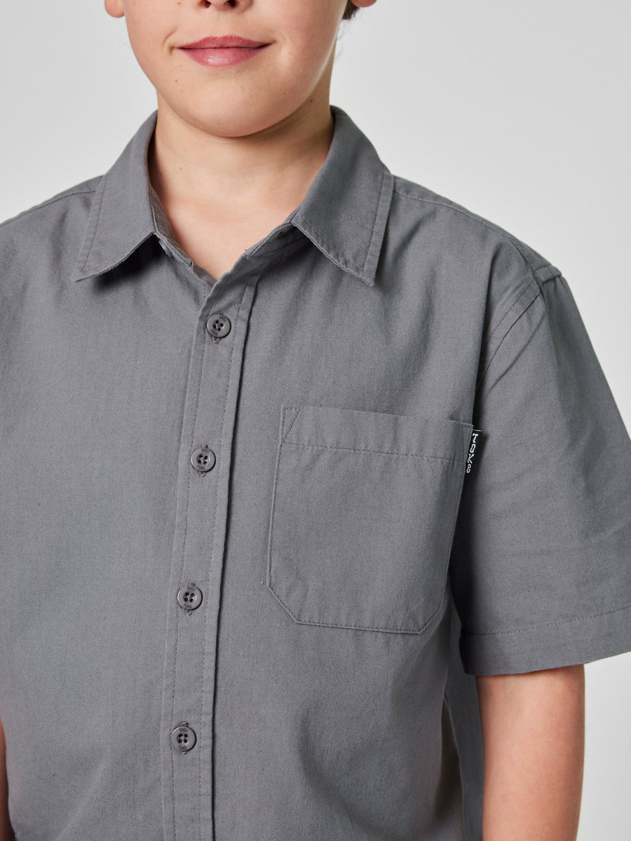 Camisa Gris Niño Solid
