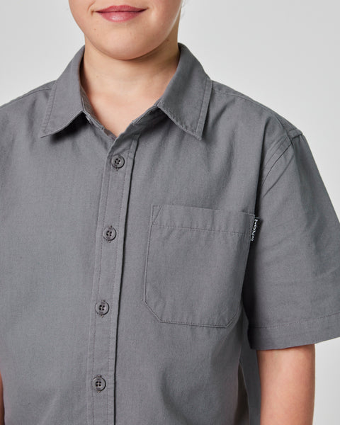 Camisa Gris Niño Solid