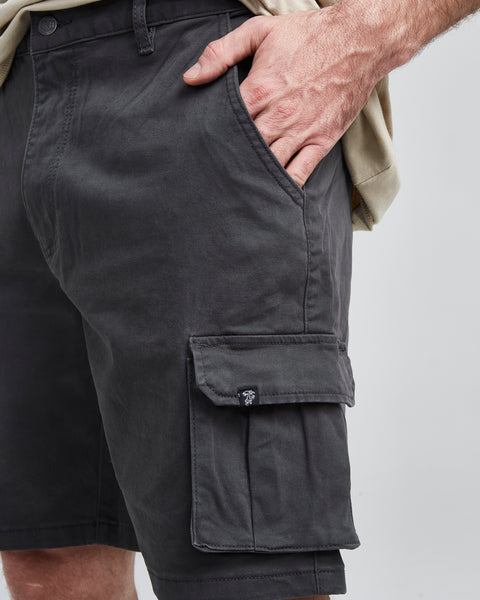 Short Hombre Cargo Gris