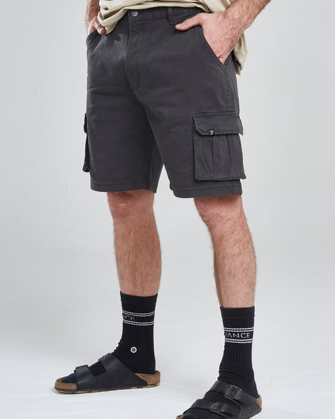 Short Hombre Cargo Gris