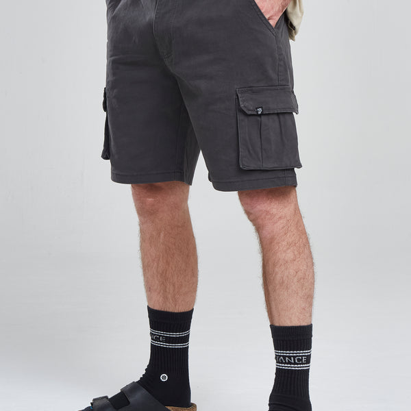 Short Hombre Cargo Gris