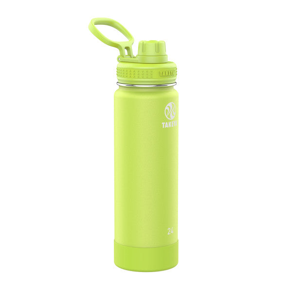 BOTELLA TÉRMICA TAKEYA 700ML ANTIGOTEO VERDE CLARO