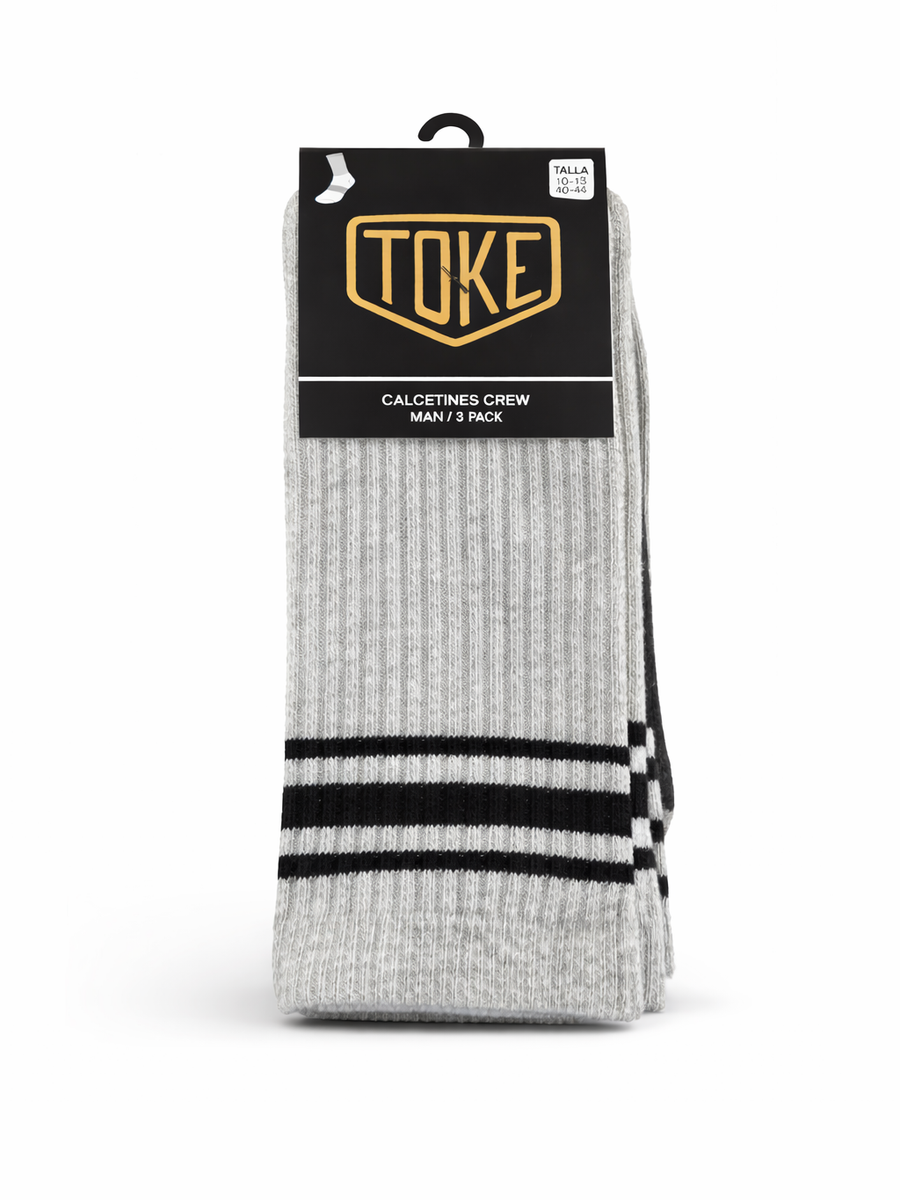 Calcetín Pack Tricolor Toke