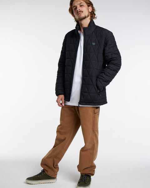 Parka Negra Hombre Toke