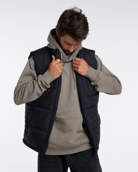Chaqueta Sin Mangas Hombre Negra