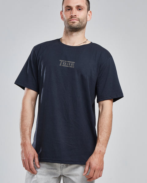Polera Hombre Negra Manga Corta Classic