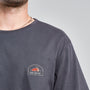 Polera Hombre Gris Manga Corta Crafted