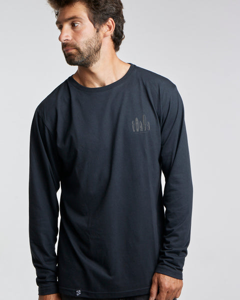 Polera ML Malibu Negra