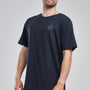 Polera Hombre Negra Manga Corta Custom