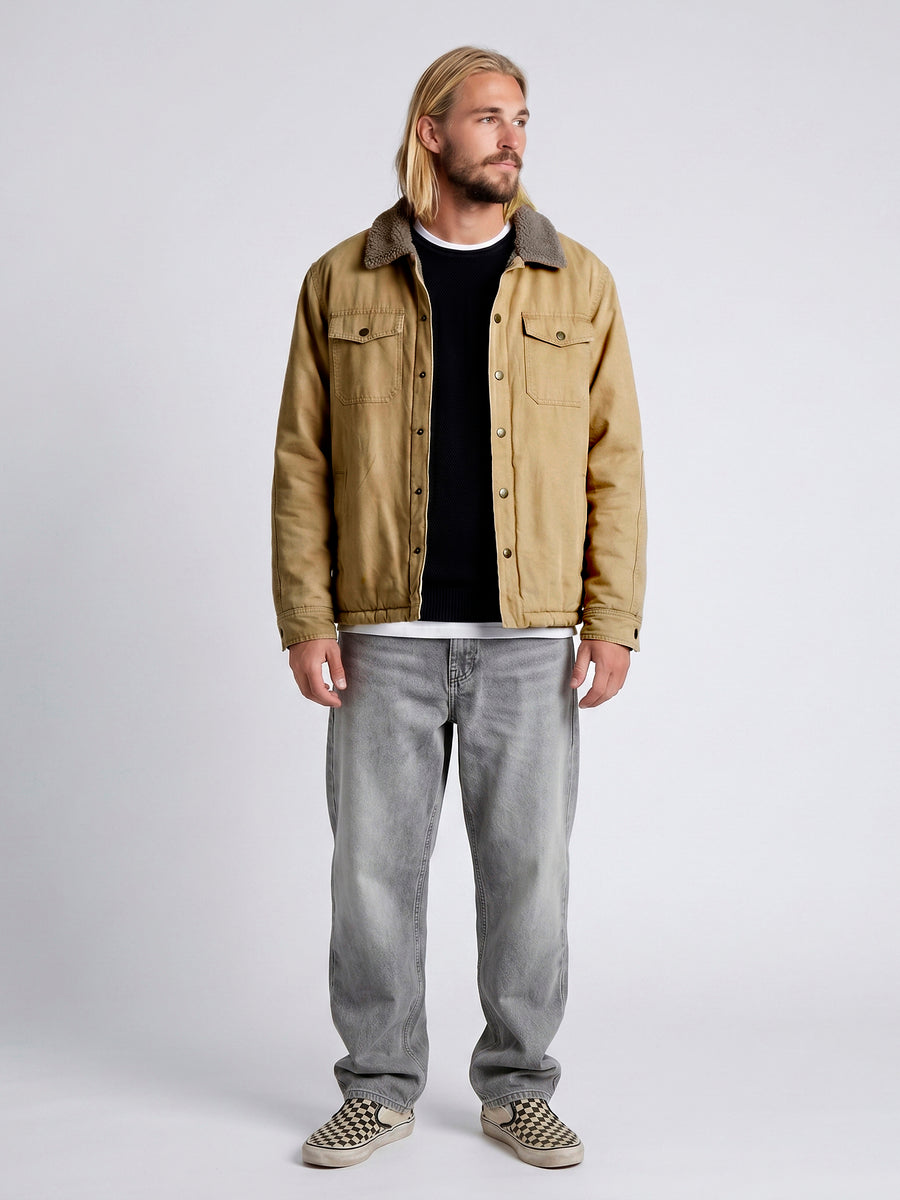 Chaqueta Beige Hombre Wax