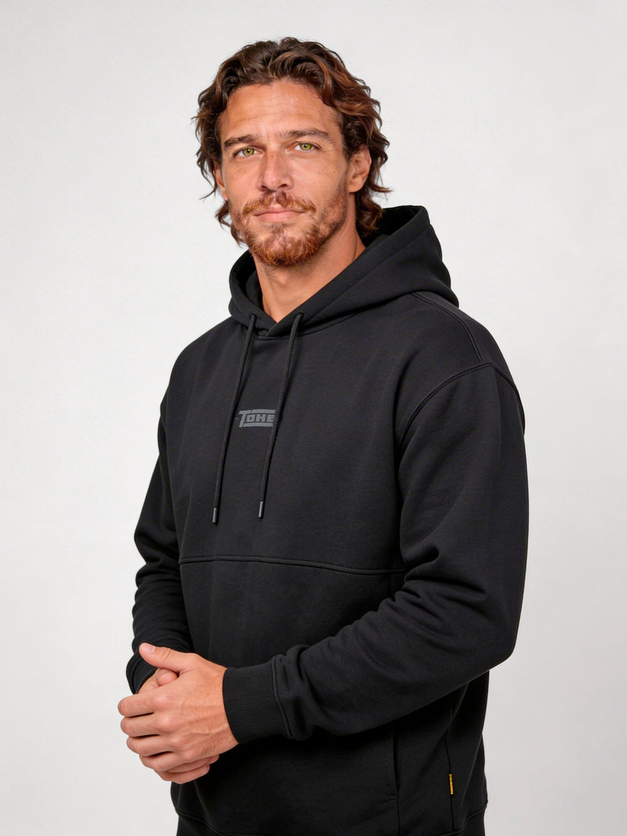 Poleron Hombre Hoodie Negro