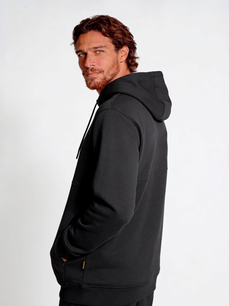 Poleron Hombre Hoodie Negro