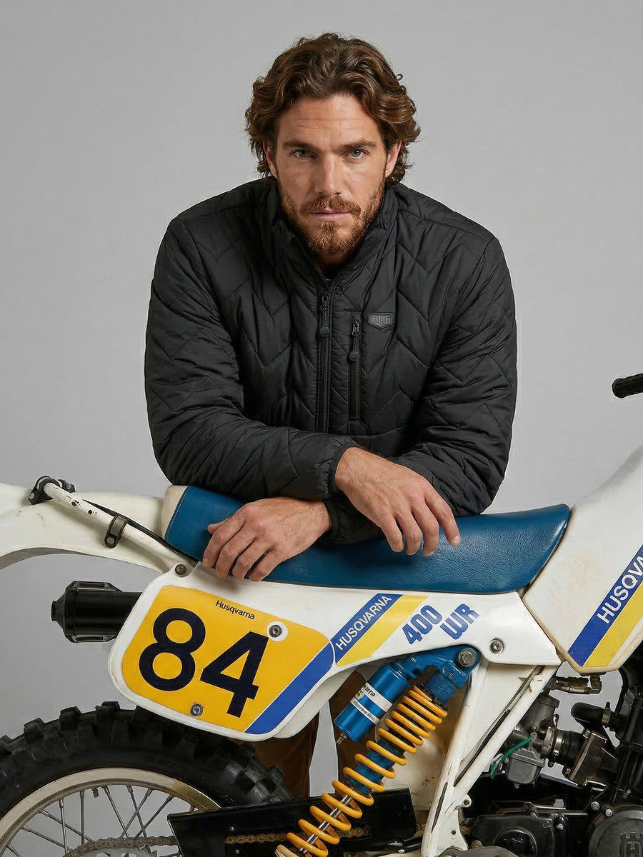 Parka Hombre Negra Drifter