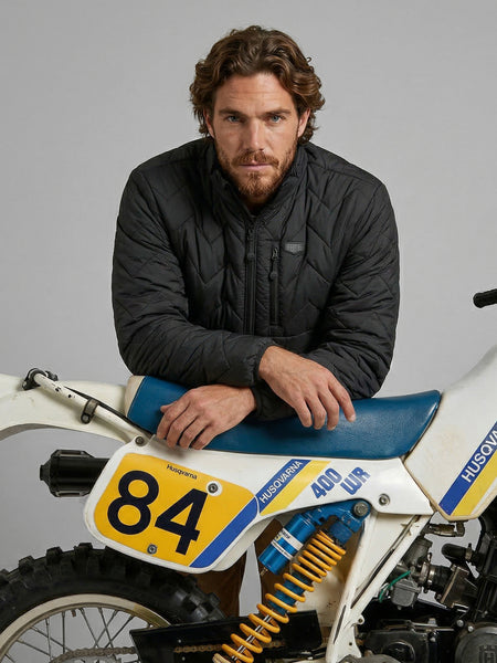 Parka Hombre Negra Drifter