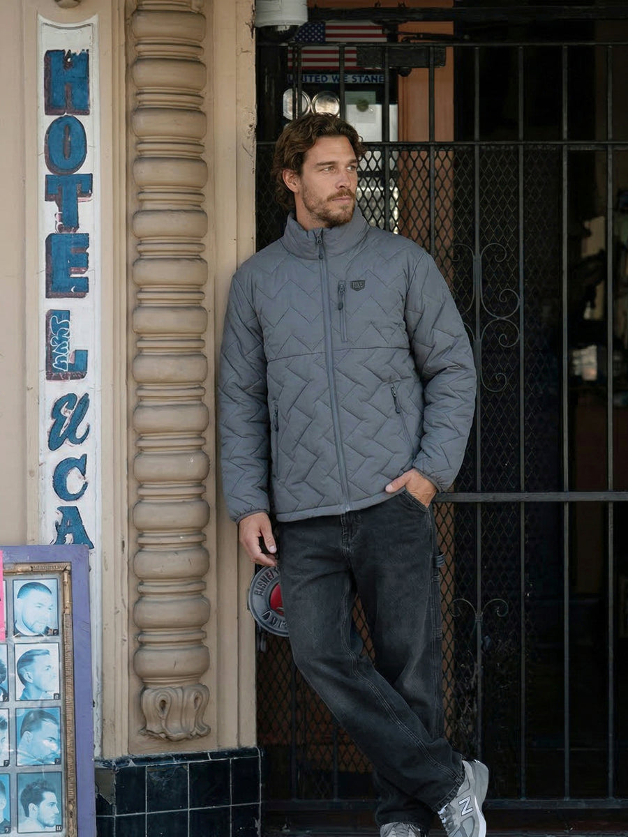 Parka Hombre Azul Drifter