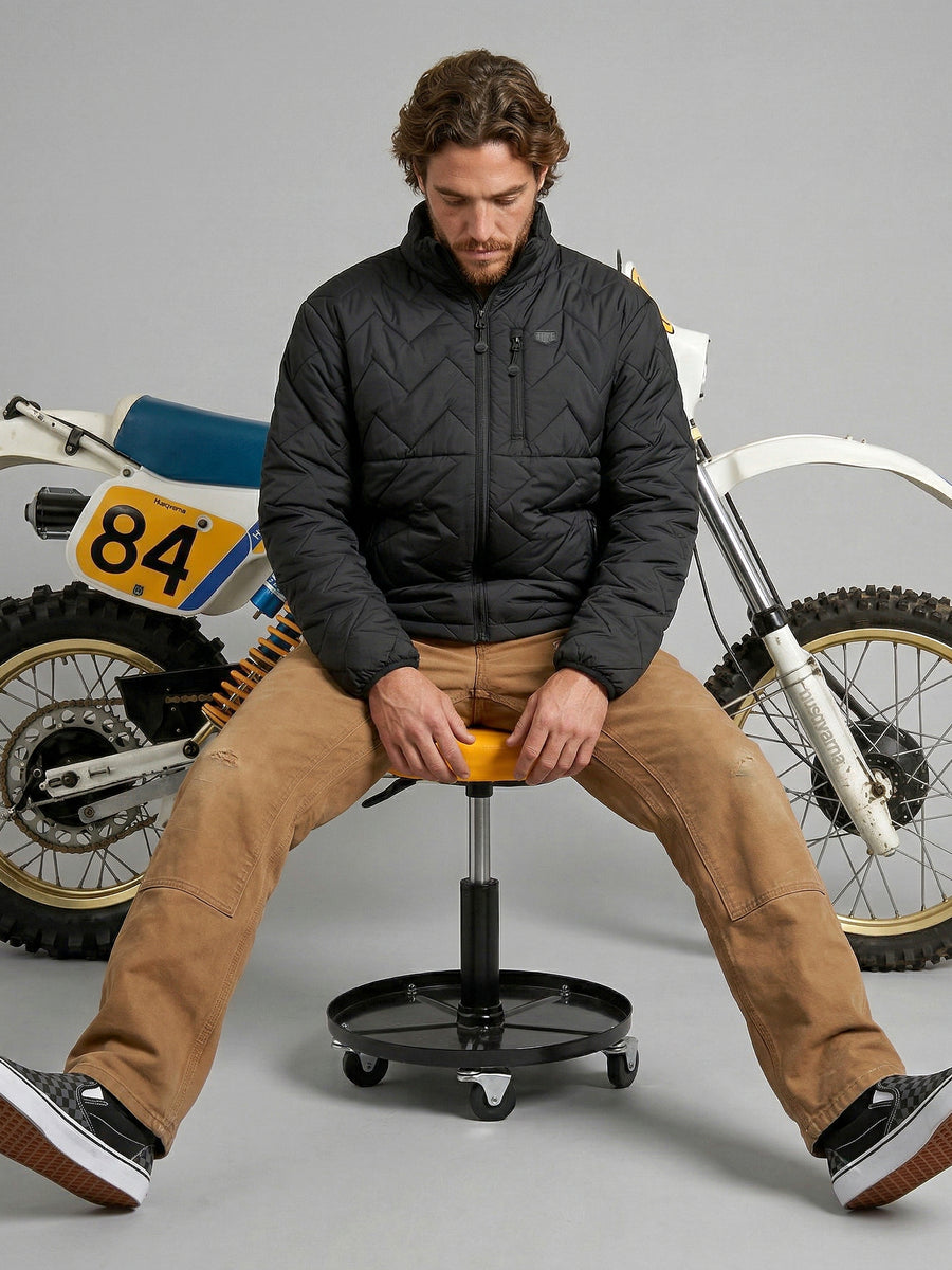 Parka Hombre Negra Drifter