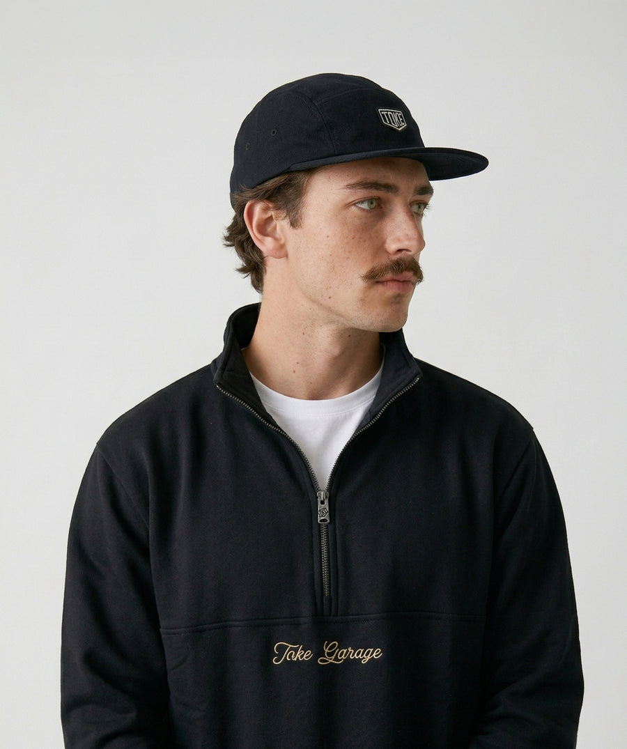 Jockey Five Panel Negro
