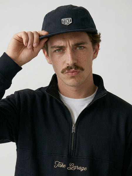 Jockey Five Panel Negro