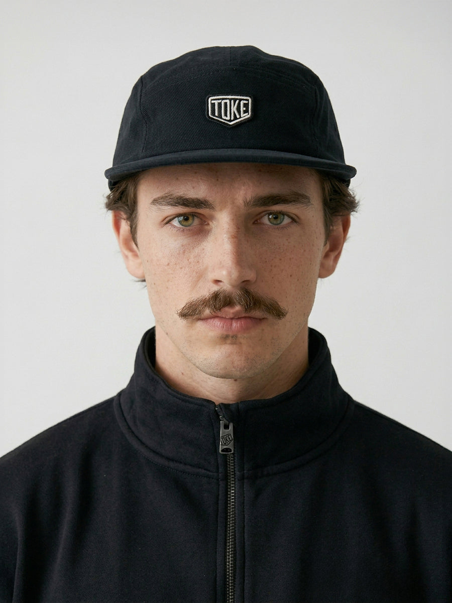 Jockey Five Panel Negro