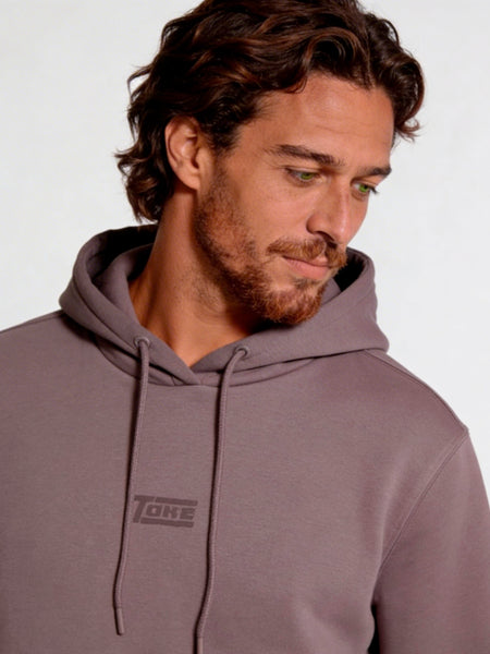 Poleron Hombre Hoodie Burdeo