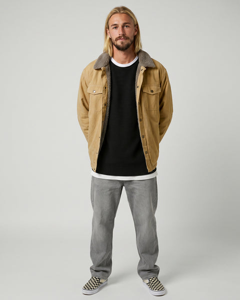Chaqueta Beige Hombre Wax