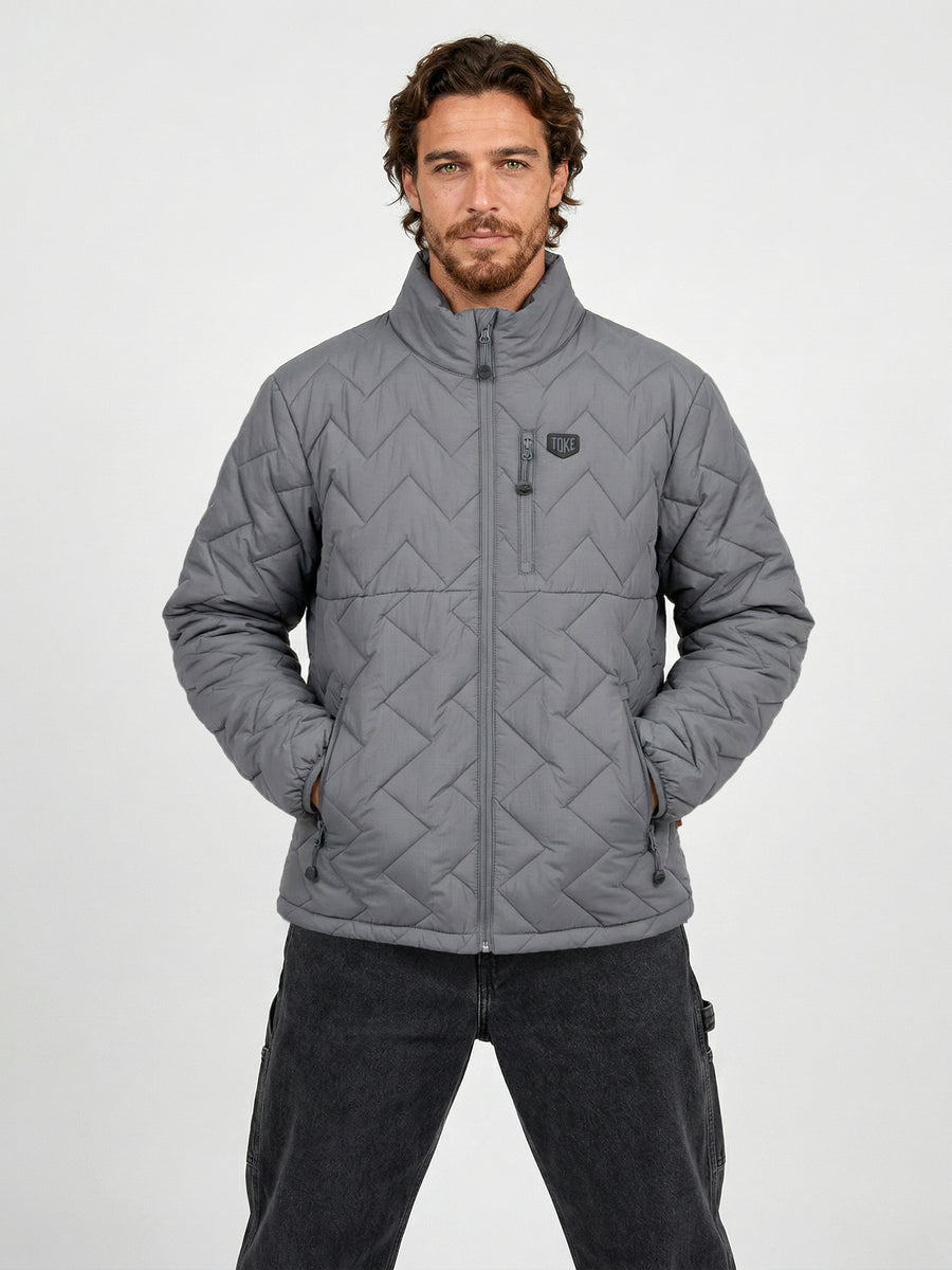 Parka Hombre Azul Drifter